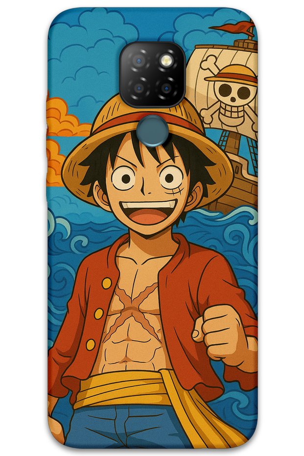 Gm 20 Compatible Anime Patterned Phone Case + Screen Protector - 5753