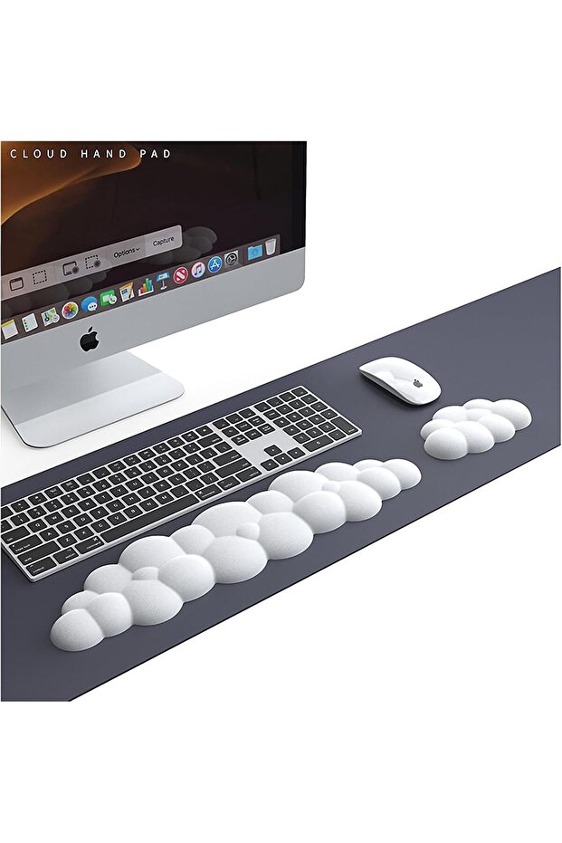 Cloud-shaped Wrist Rest for Keyboard and Computer (160-02) - 1