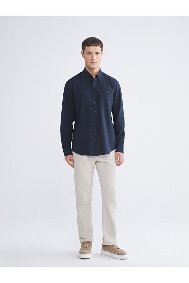 Peak Yeni Sezon Regular Fit Uzun Kollu Erkek Gömlek - 2