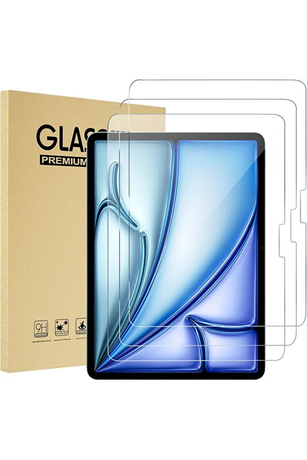 3-Pack Tempered Glass Screen Protector for iPad Air 11-inch (M3/M2) - Clear
