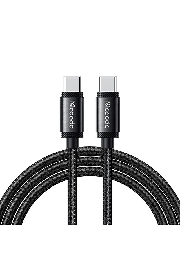 كابل USB C، كابل شحن سريع USB C إلى USB C بقوة 240 واط PD 3.1 (2 متر، أسود)