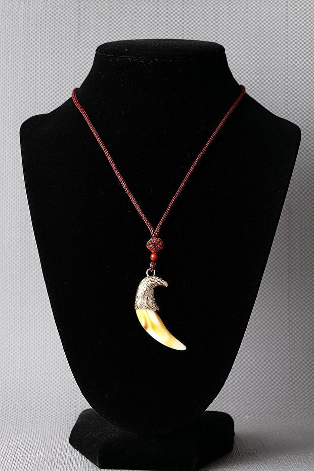 Kurt Dişi Kolye Etnik - 1