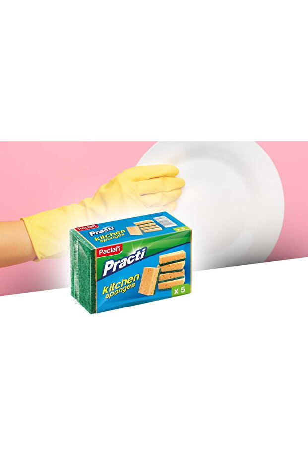 Practi Paclan Kitchen Scourer 5 pcs. - 2