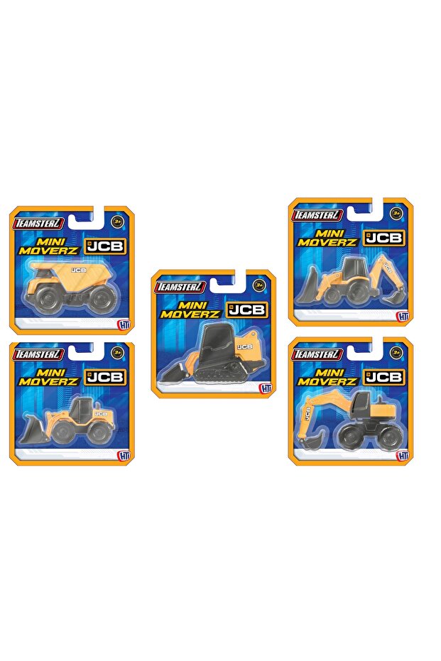 Mini Moverz JCB - Assorted - 1