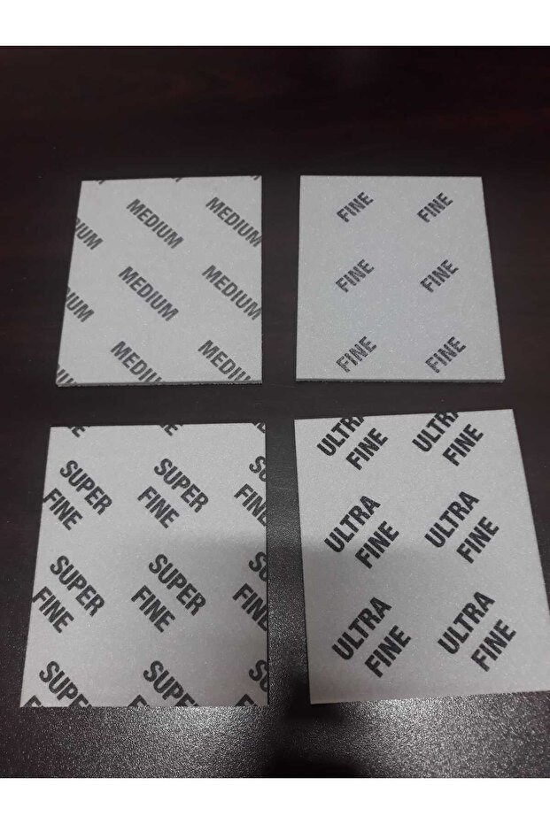 Sünger Zımpara Fıne 115x140mm ( 4 ADET ) - 1