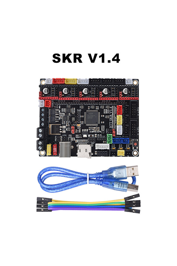 Only the board SKR V1.4 BIGTREETECH SKR V1.4 Turbo 32 Bit Motherboard Upgrade SKR V1.4 Control Board - 1