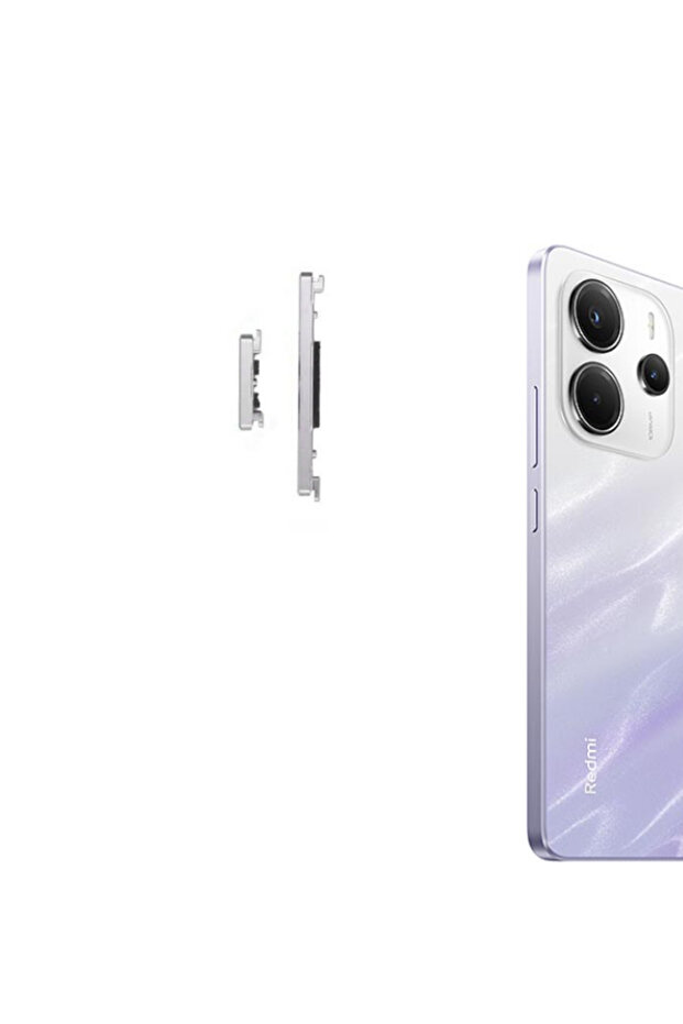 Xiaomi Compatible Redmi Note 14 5g on Off Side Volume Key Button Purple 24094Rad4G