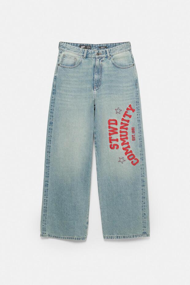 STWD Community geniş paça jean - 8