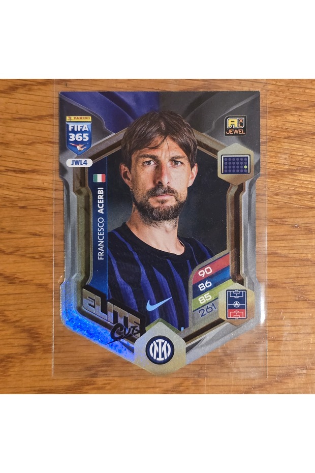 2026 Francesco Acerbi Elite Cut Game Card - Jwl4