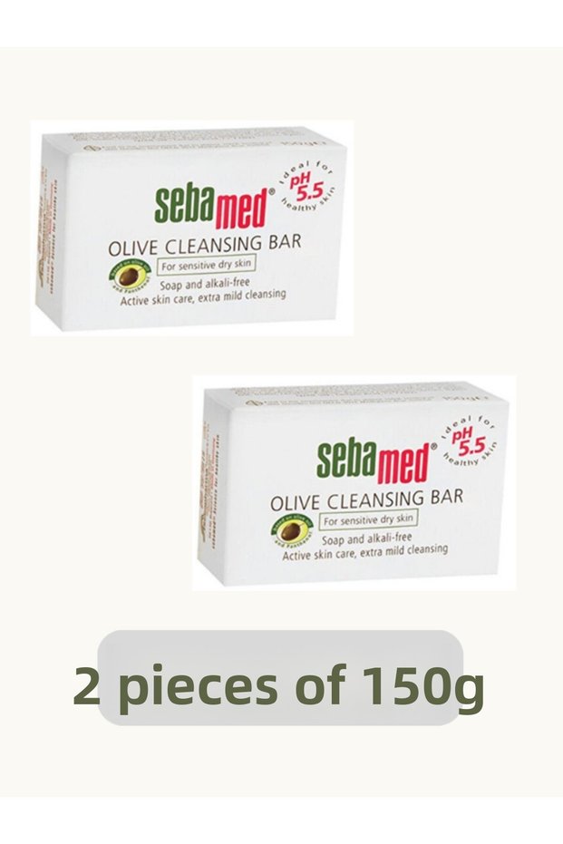 Compact Olive Oil Soap 150 g 2 Pieces