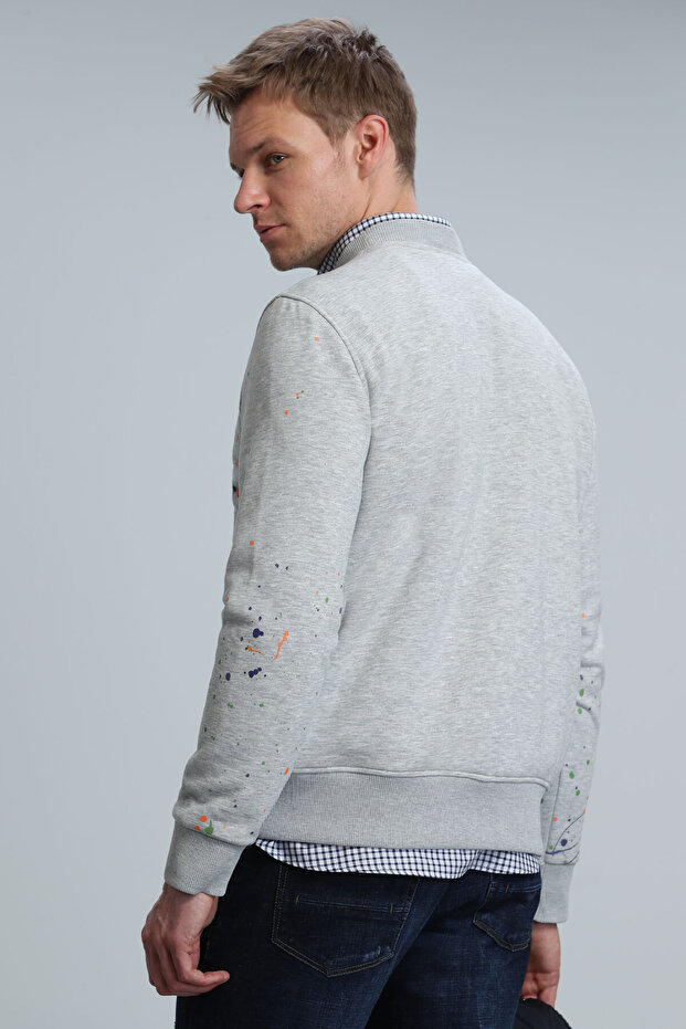 Alexander Erkek Sweatshirt Gri - 6