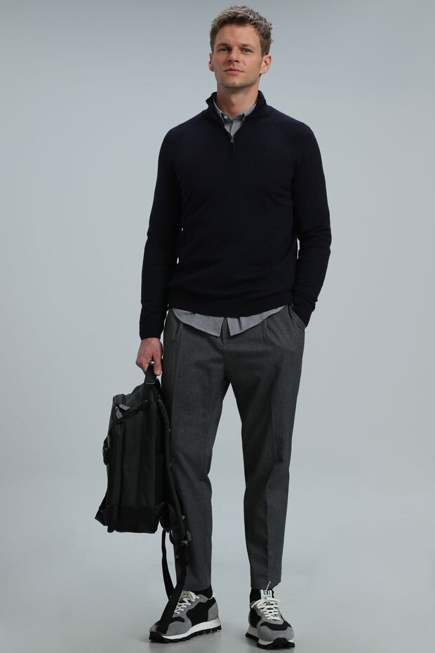 Face Erkek Kazak Lacivert - 4