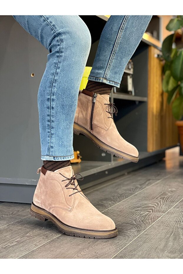 Genuine Leather Daily Use Men's Boots