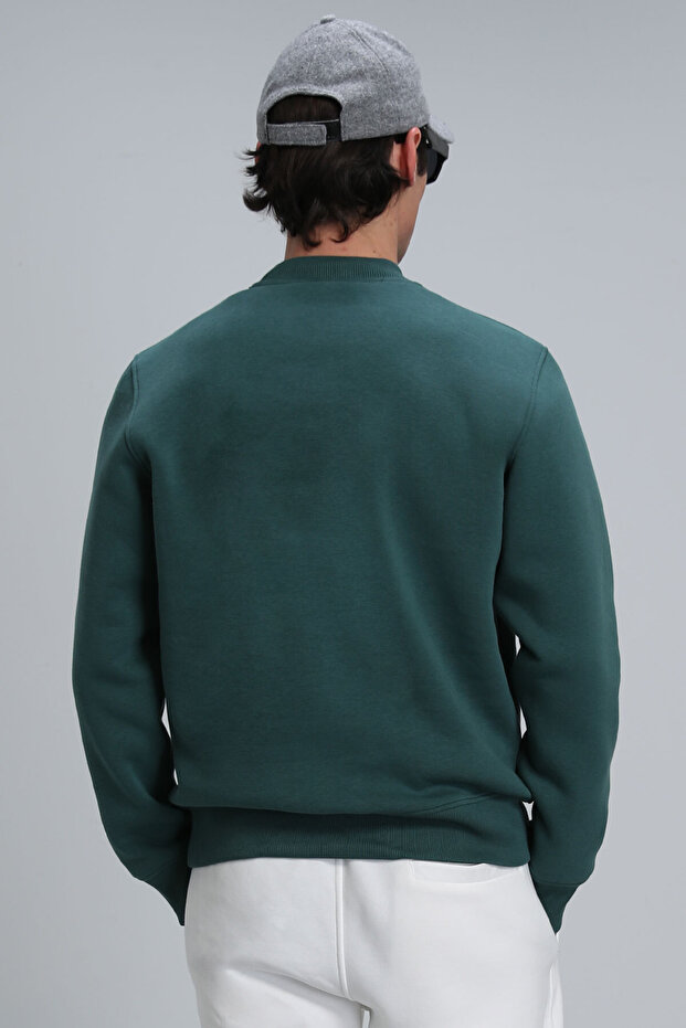Lowe Erkek Sweatshirt Yeşil - 6