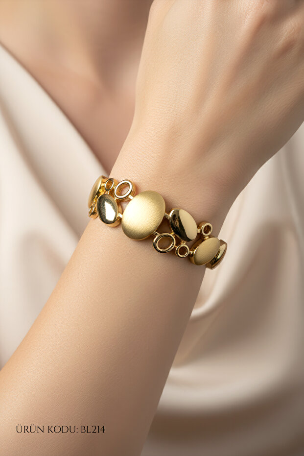 Altın Renk Vip Bileklik - 1