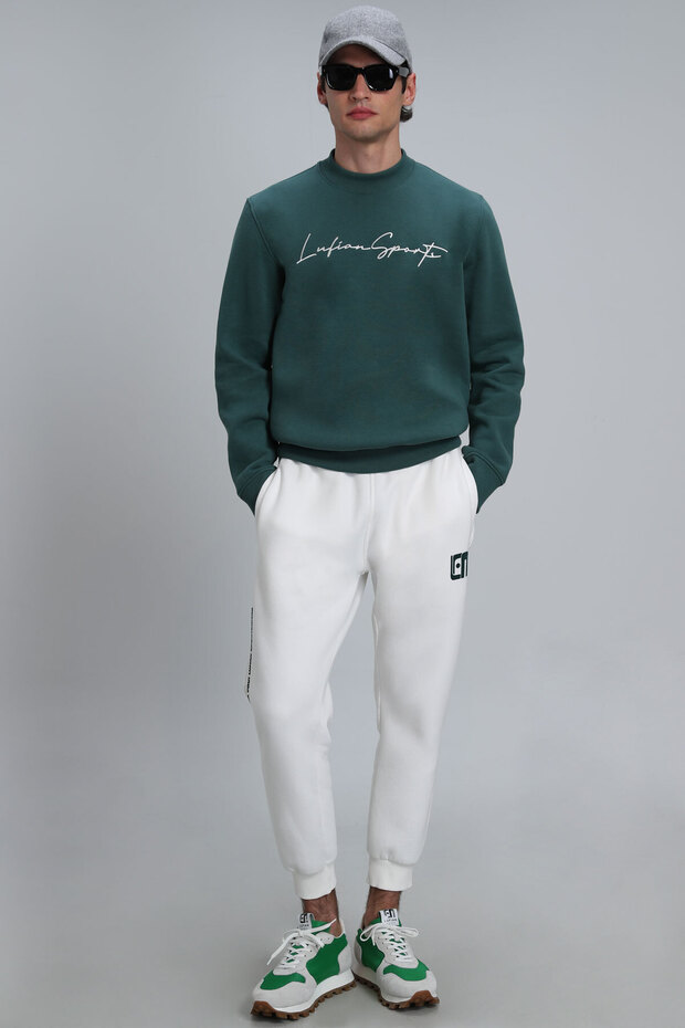 Lowe Erkek Sweatshirt Yeşil - 2