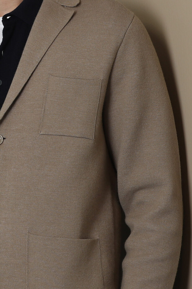 Sander Erkek Hırka Bej - 3