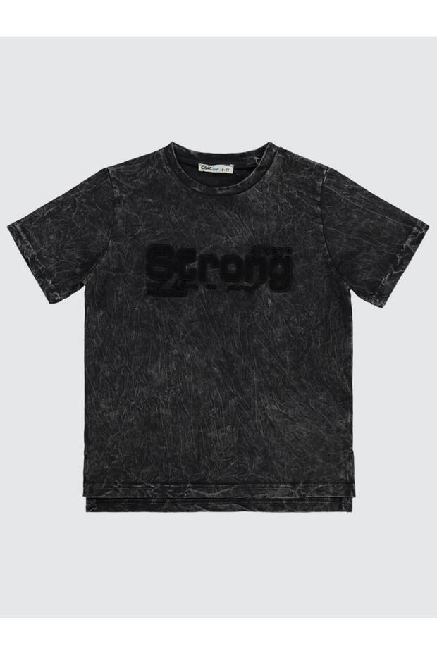 Boy's T-Shirt 10-13 Years Black