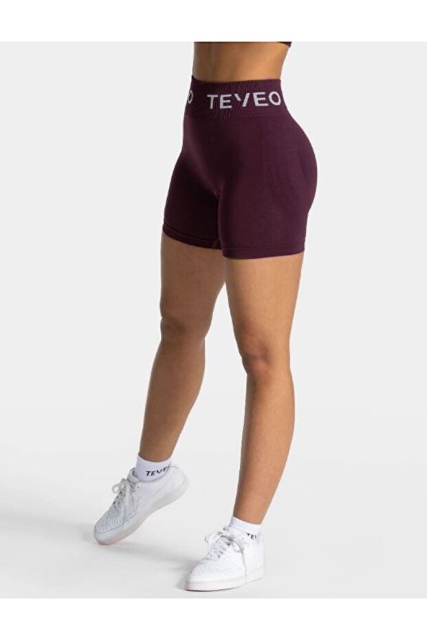 Push-up Detalı Toparlayıcı Kadın Spor Şort - 3