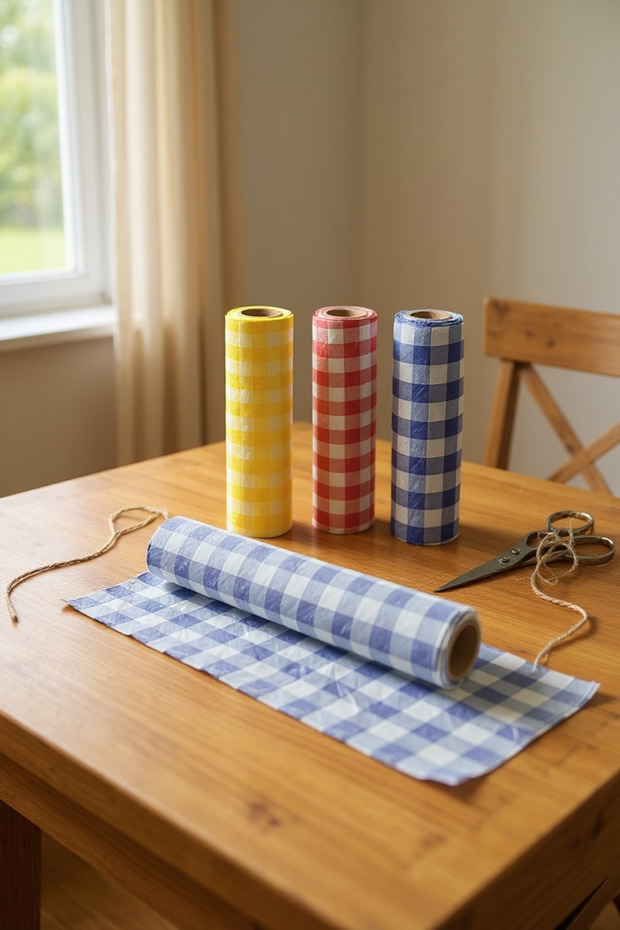 30 adet 100 x 120 cm  Kullan At Masa Örtüsü Su Geçirmez aktivite örtüsü - Ser-at Sofra 3 Rulo. - 5