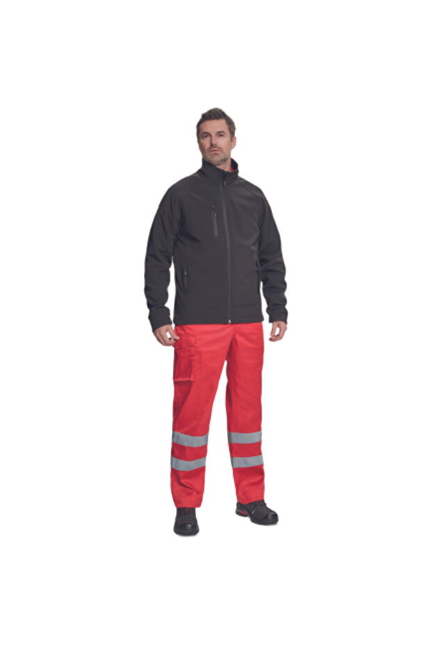 Black Chitra Softshell Jacket - 3