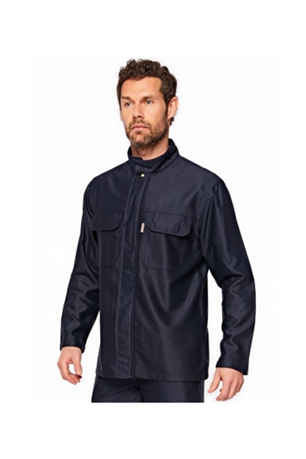 سترة لحام مقاومة للهب - 1