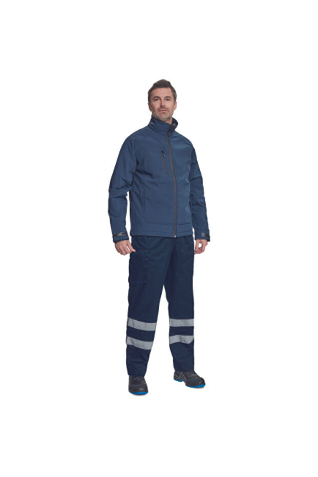 Navy Blue Chitra Softshell Jacket - 4