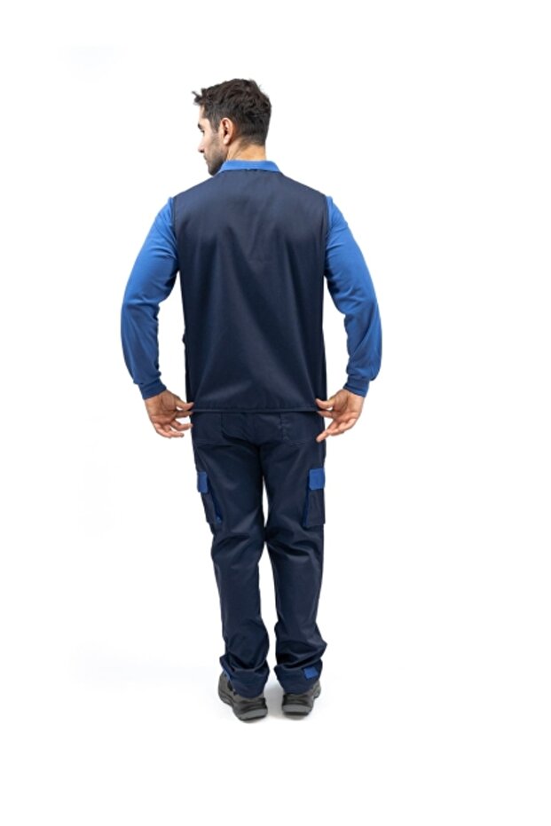 بنطلون عمل Sx بلونين - 4