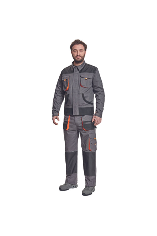 سترة كارل بي للأعمال باللون الرمادي - 3