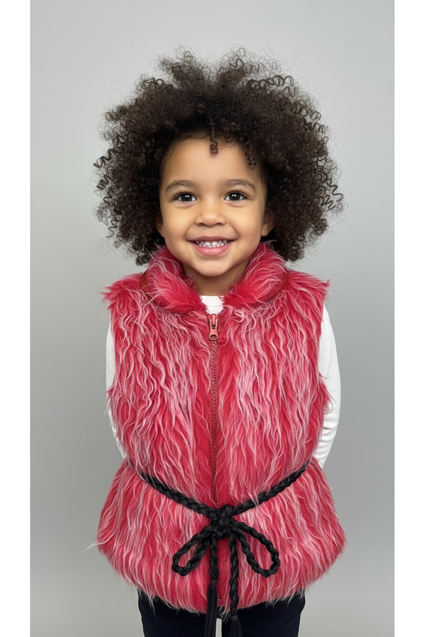 GIRL'S PLUSH VEST
