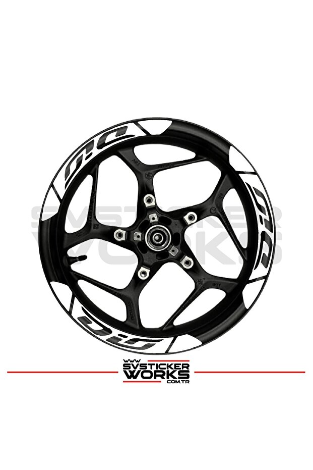 Honda Dio Wheel Rim Wide Sticker Outer to Inner Quality High Adhesive Sticker