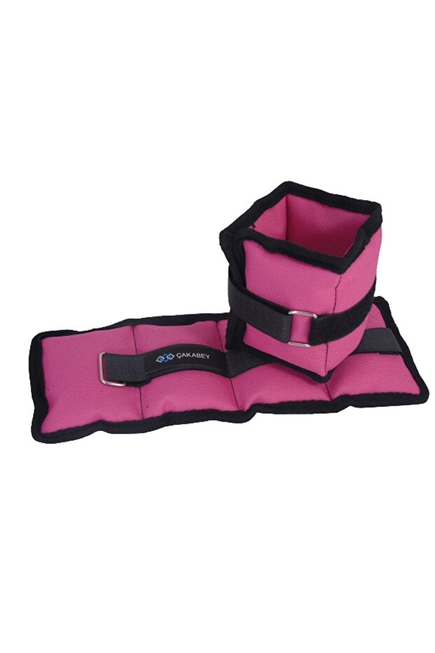 Hand Foot Ankle Weight 250 Gr +250 Gr (Total 500 Gr) Pink Double Sandbag