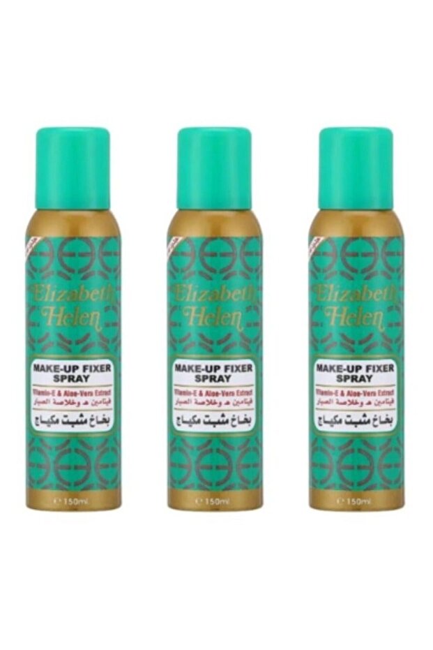 Makeup Fixer spray with Vitamin E & Aloe-Vera Extract, 150 ml 3pcs