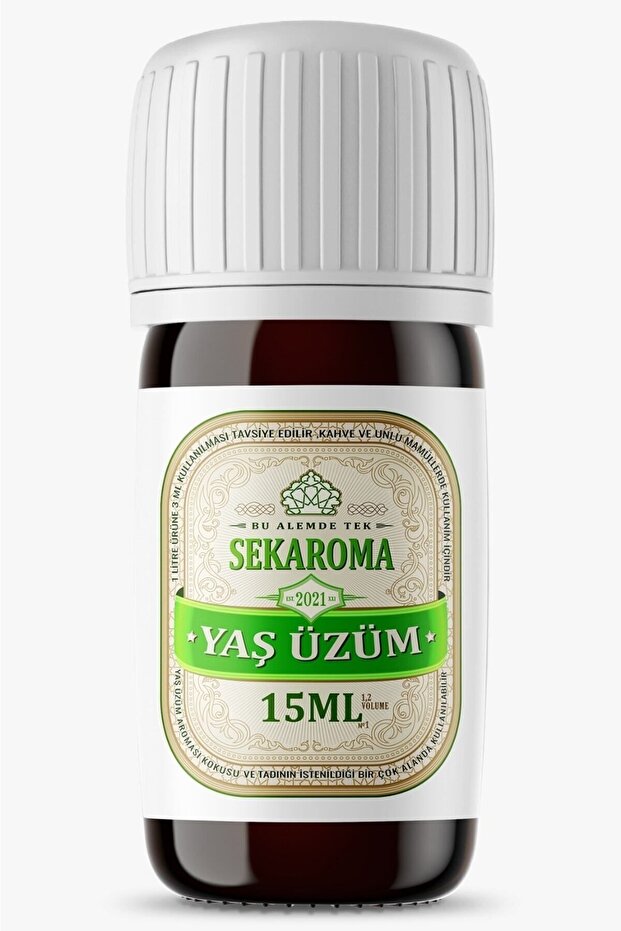 Tekirdağ Yaş Üzüm Aroması 15 ML (5 LİTREYE UYUMLU) - 1