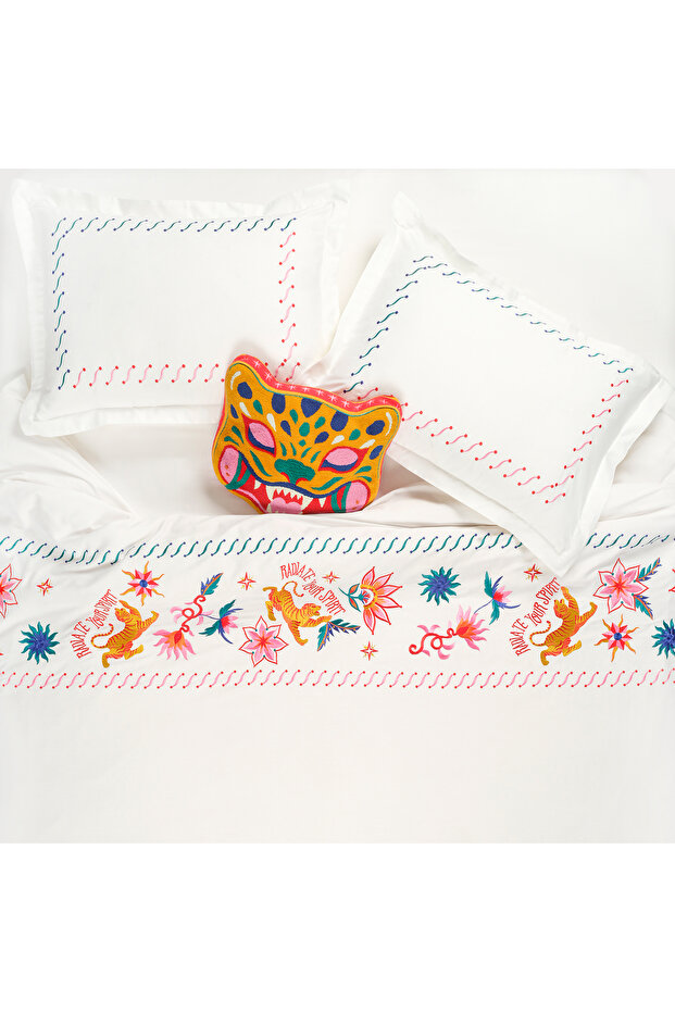 Kadmos Ecru Single Bamboo Duvet Cover Set