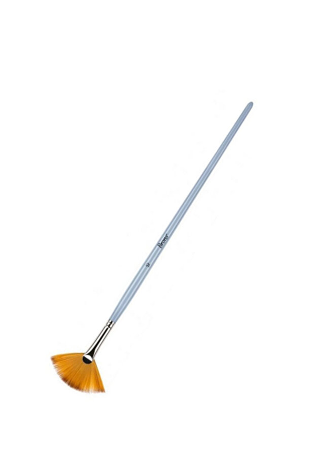 Sentetik Yelpaze Uzun Saplı Fırça BR-2073 - 1