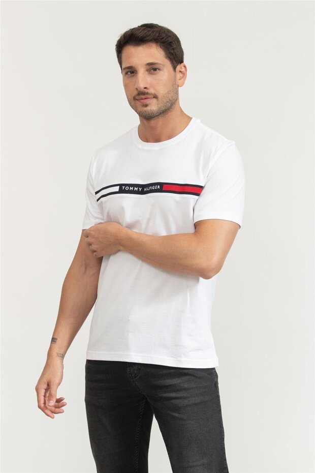 Hilfiger Chest Insert Tee - Relaxed Fit - 2