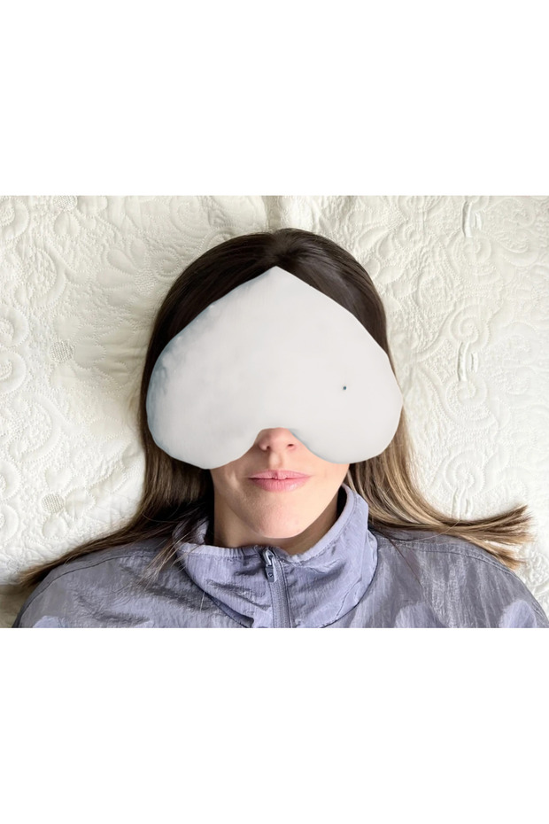 Lavender Eye Pillow Heart Meditation Eye Patch Valentine's Day Gift