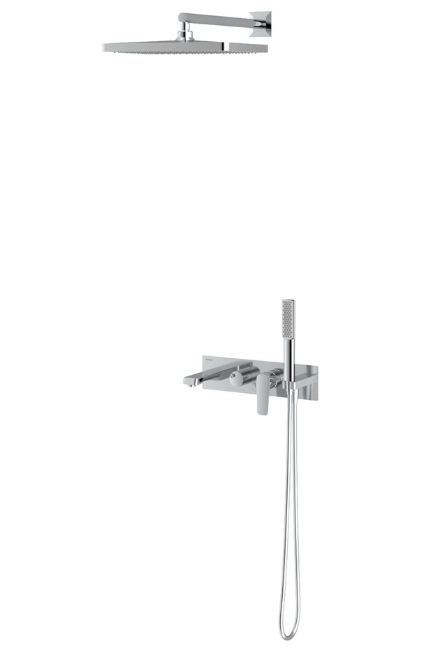 Life Pro Üç Yönlü Duş Seti-Krom - 1