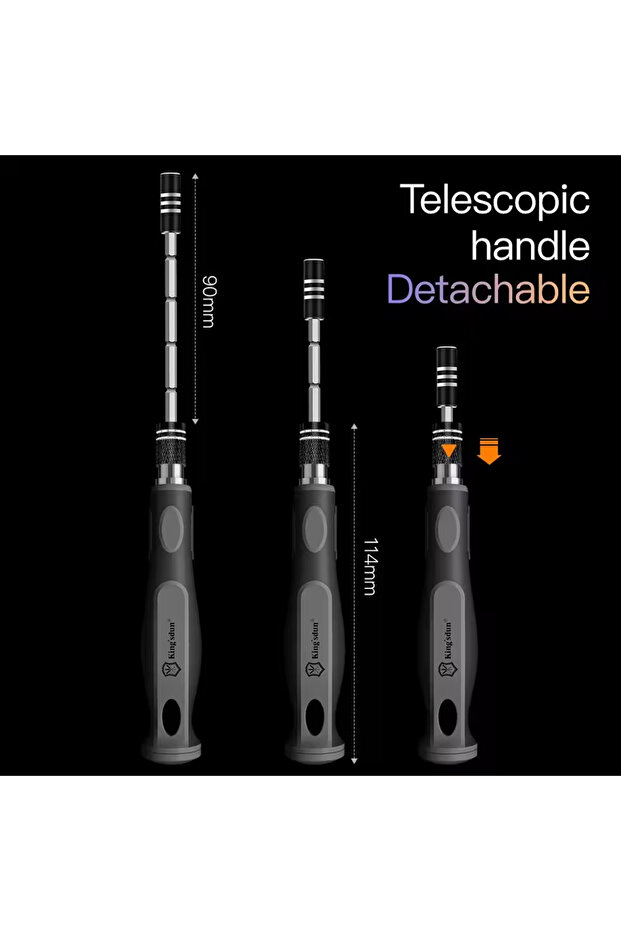 مجموعة مفكات براغي دقيقة 32 في 1، مجموعة أدوات يدوية يدوية، بت مغناطيسي صغير لشاومي - 3