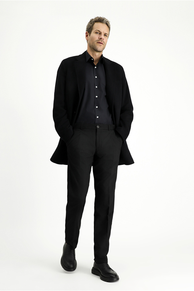 معطف كلاسيكي من الصوف - 2