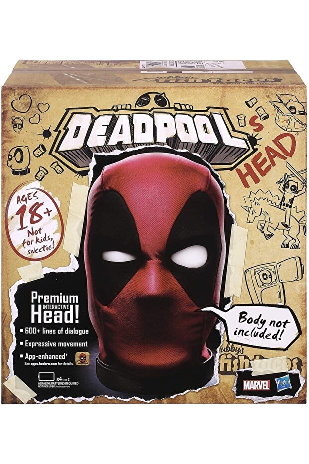 Legends Deadpool’s Head Premium İnteraktif Kafa Heykeli - 4