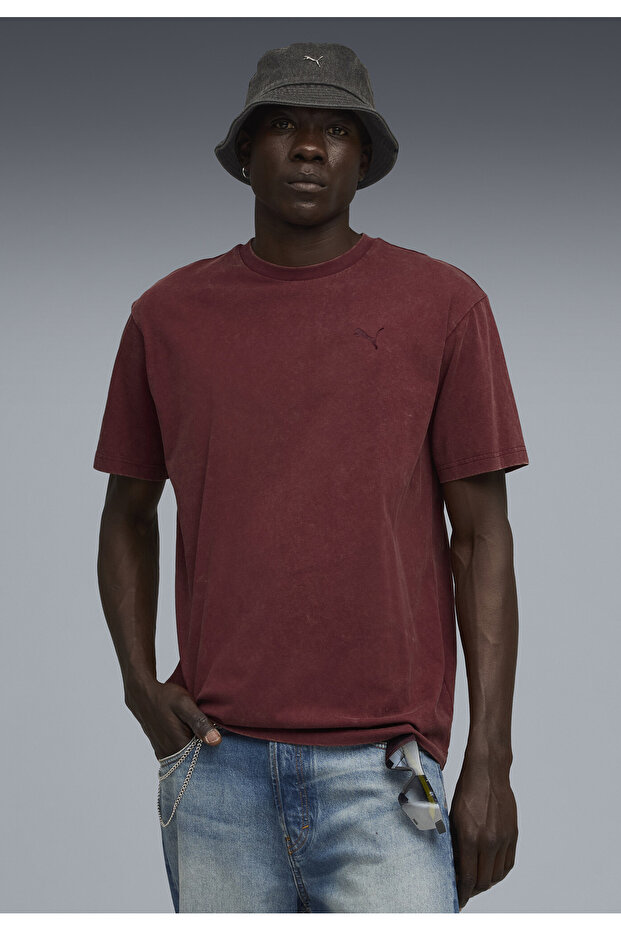Ανδρικό μπλουζάκι Essentials Elevated Relaxed Wash