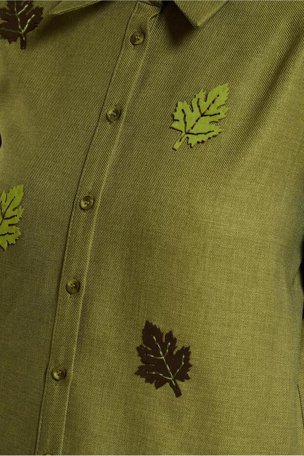 YAPRAK DESENLİ TUNİK 45149 - 4