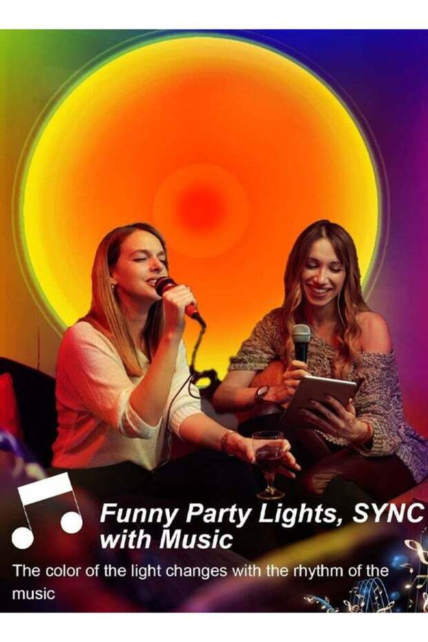 مصباح LED ذكي عند غروب الشمس - 7