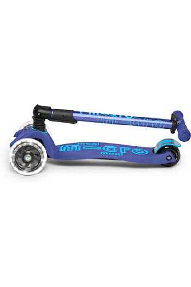Maxi Deluxe Foldable Navy (Led) Scooter MMD099 - 5