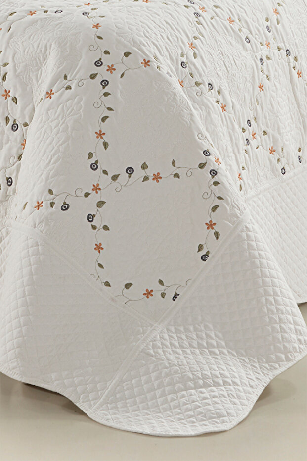 Tek Kişilik Yatak Örtüsü, Nakışlı Yatak Örtüsü, Günlük Yatak Örtüsü, Kapitoneli Yatak Örtüsü - 2