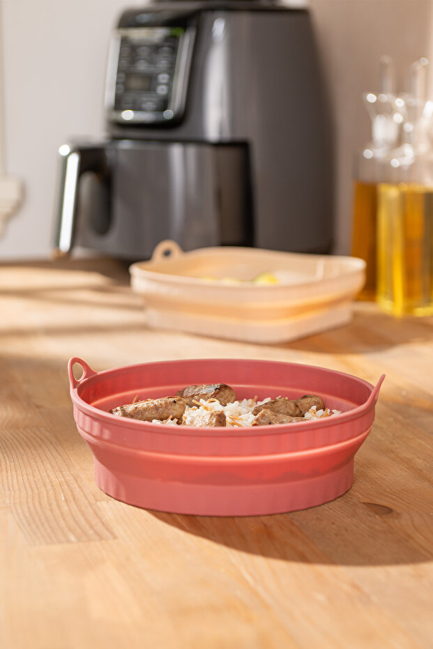 وعاء دائري ريفي للقلاية الهوائية - 1