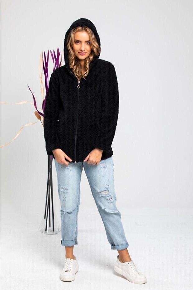 Fleecová mikina na zip - 1