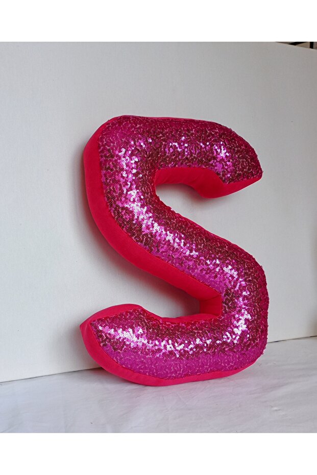 Harf Yastık Payetli ' S' - 2